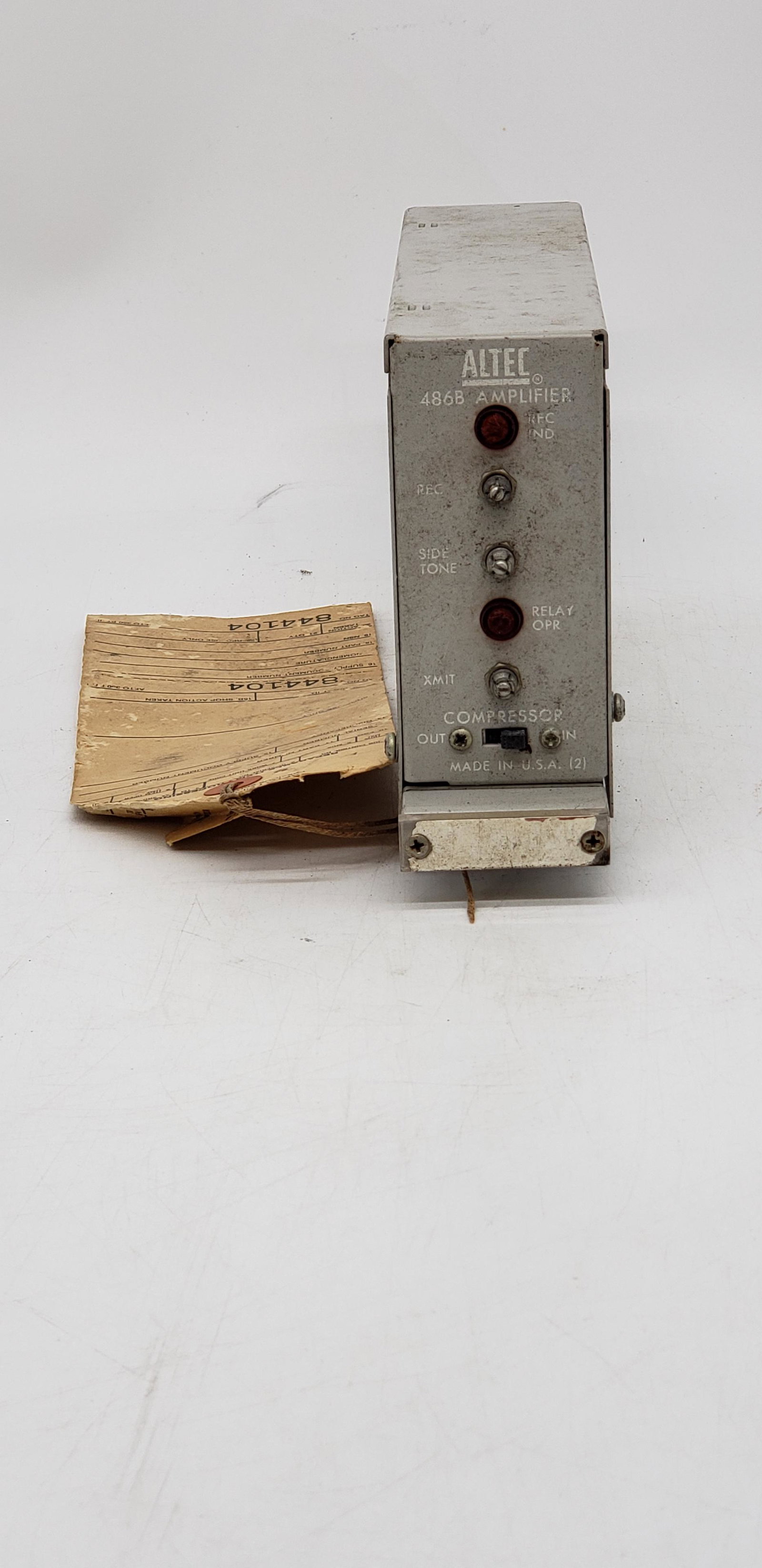 NASA APOLLO AMPLIFIER (1 of 6)