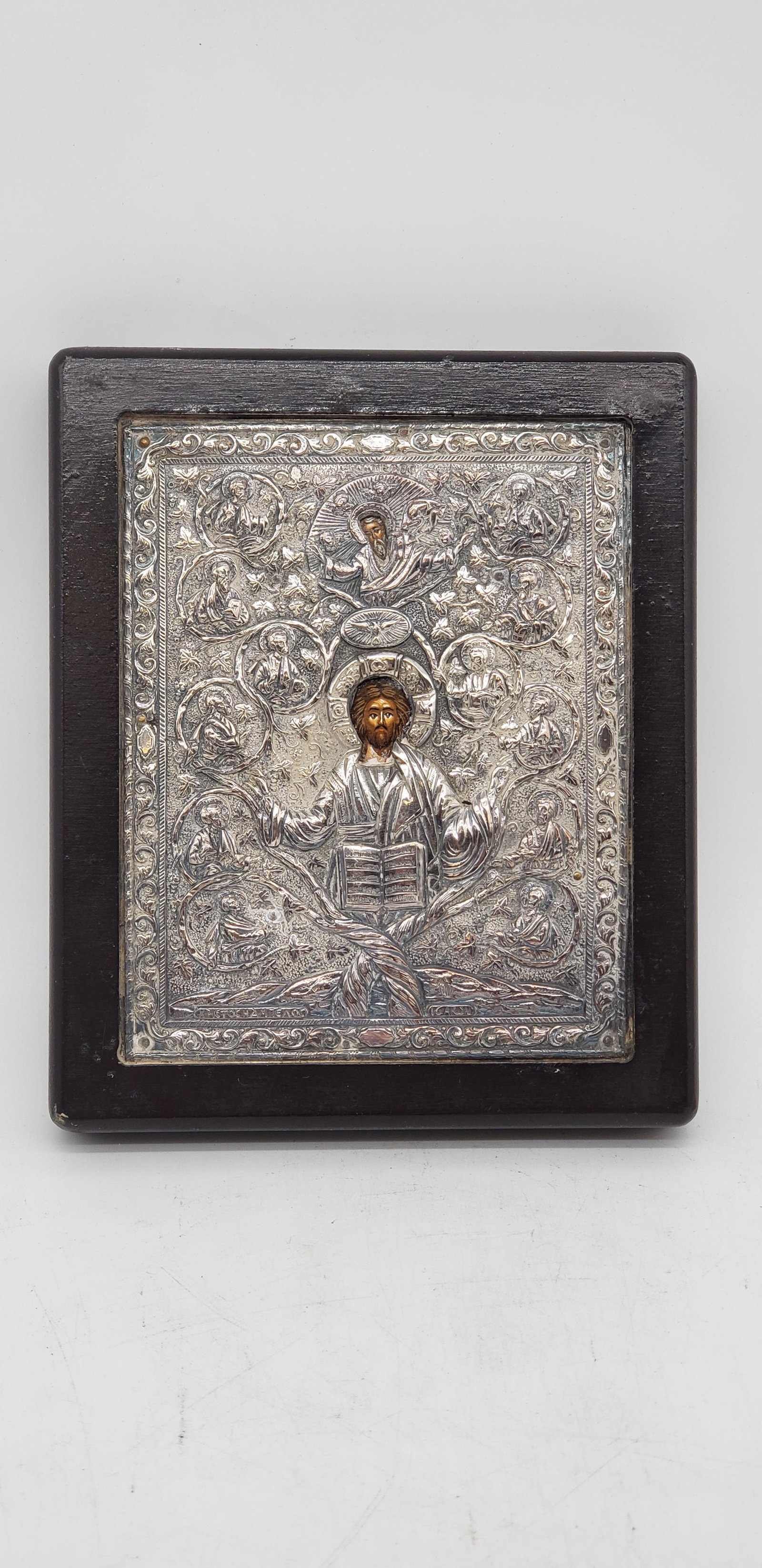 PURE SILVER 950 DEGREES PROOF HAGIOGRAPHY ART. GREECE 6 (1 of 5)