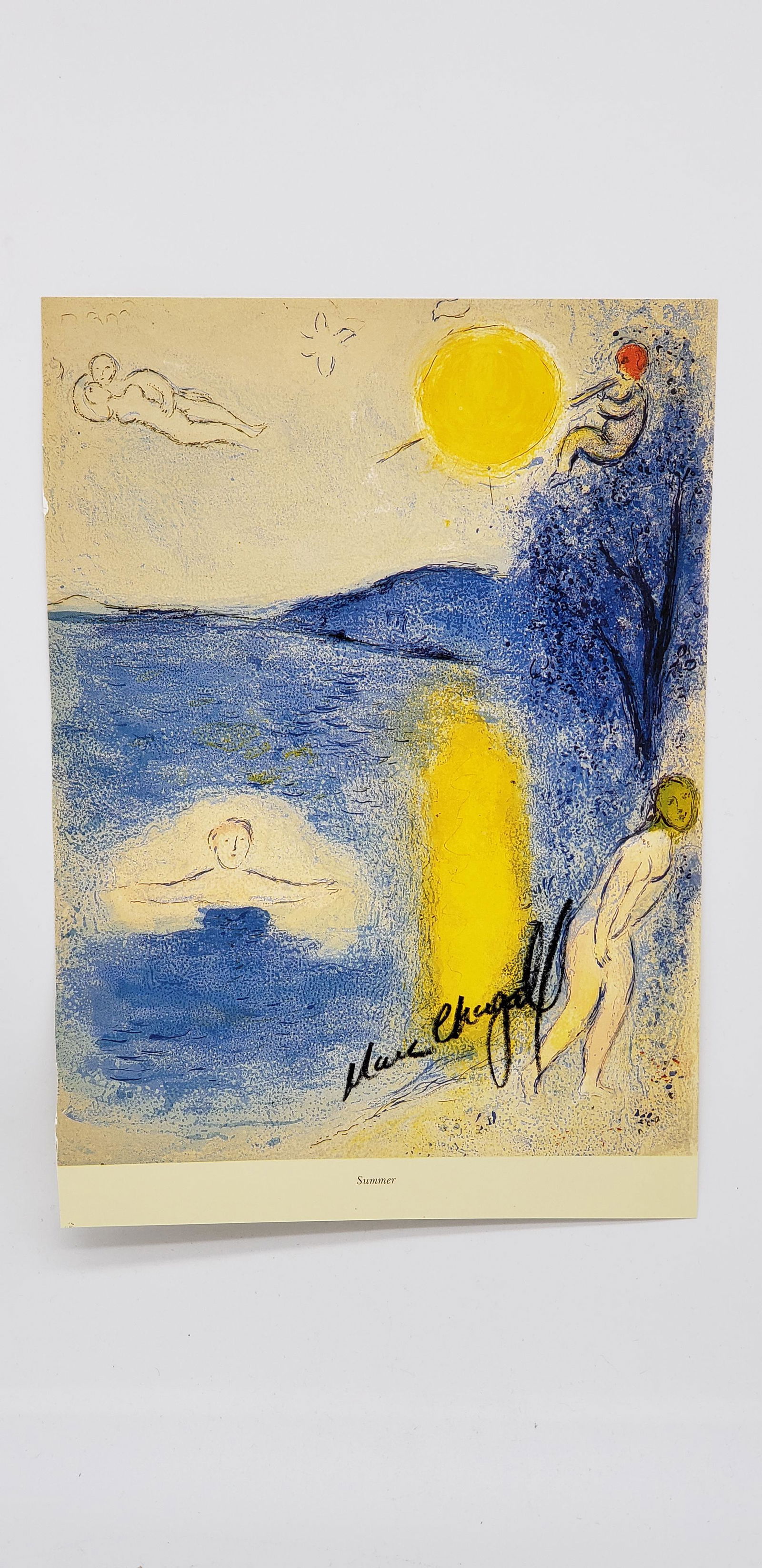 MARC CHAGALL PRINT HAND SIGNED (1 of 3)