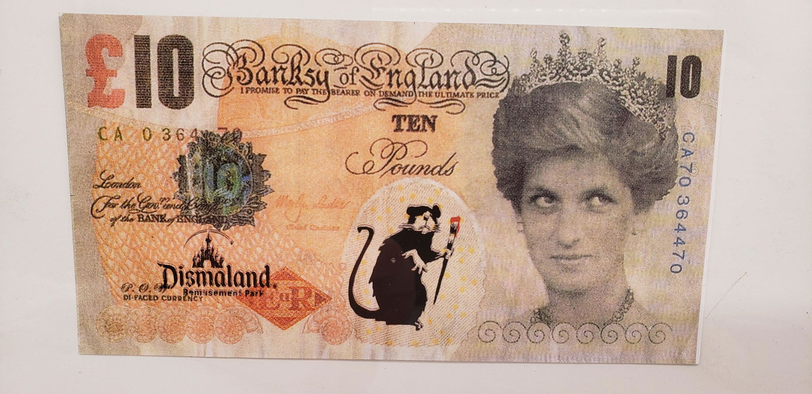 BANKSY TEN POUND NOTE (1 of 3)