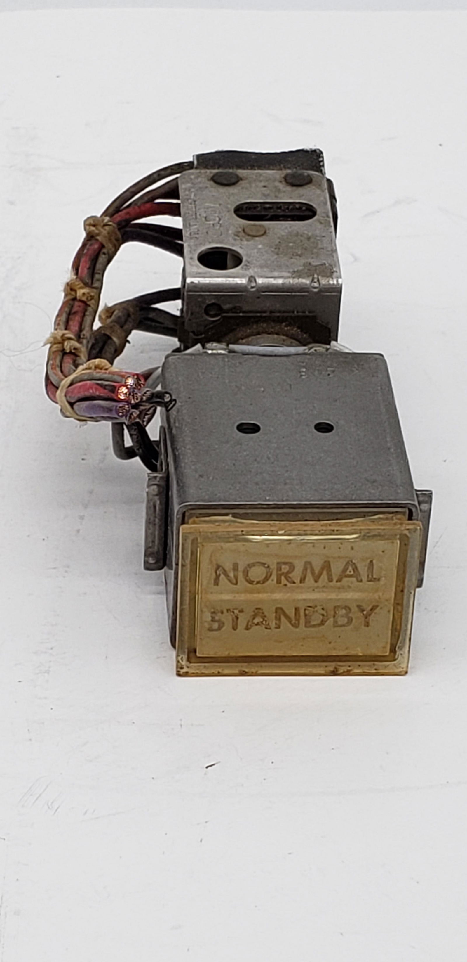 NASA FLOWN APOLLO CONTROL SWITCH NORMAL/STANDBY: NASA FLOWN APOLLO CONTROL SWITCH NORMAL/STANDBY 3 1/4" X 1" All items Located in Hollywood Florida Warehouse. Thank you for your inquiry about shipping your precious item/items purchased at Puckett Au