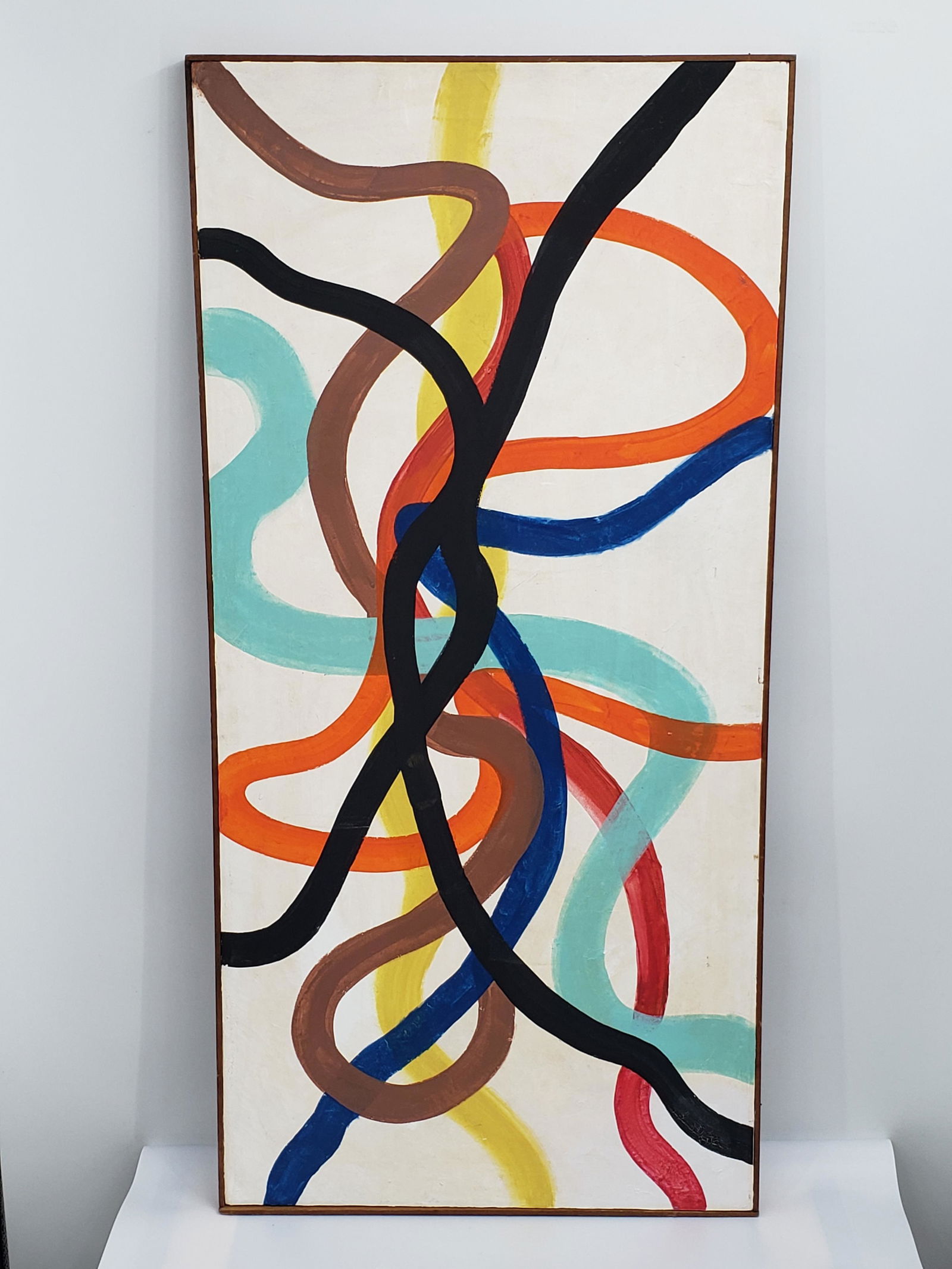 DAN CHRISTENSEN OIL ON CANVAS (1 of 4)