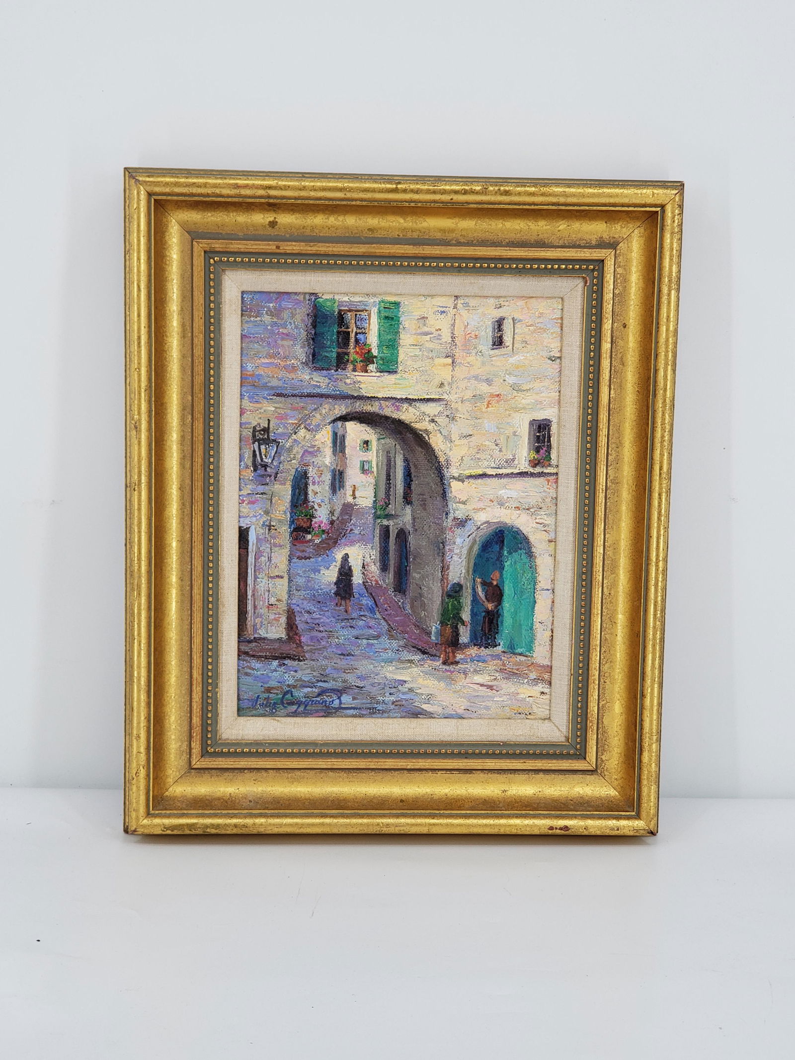 JOHN CAGGIANO OIL ON CANVAS (1 of 4)