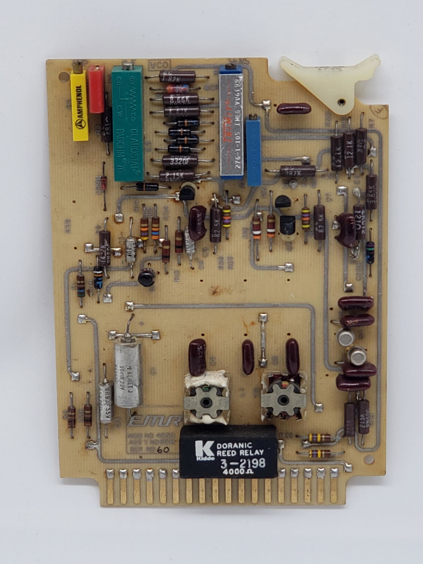 NASA APOLLO DORANIC REED RELAY CIRCUIT BOARD (1 of 6)