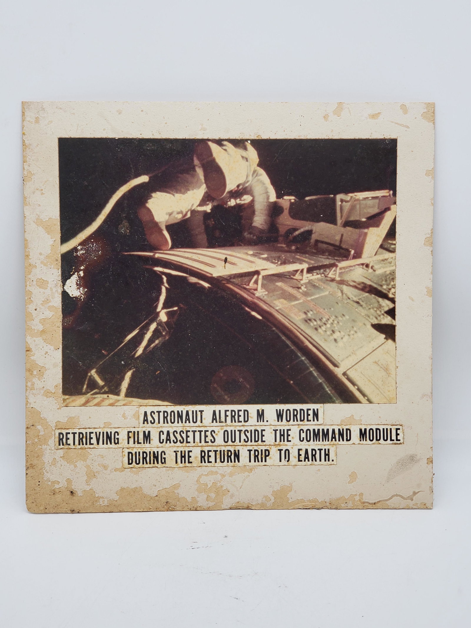 NASA ASTRONAUT ALFRED M. WORDEN PHOTOGRAPH (1 of 4)