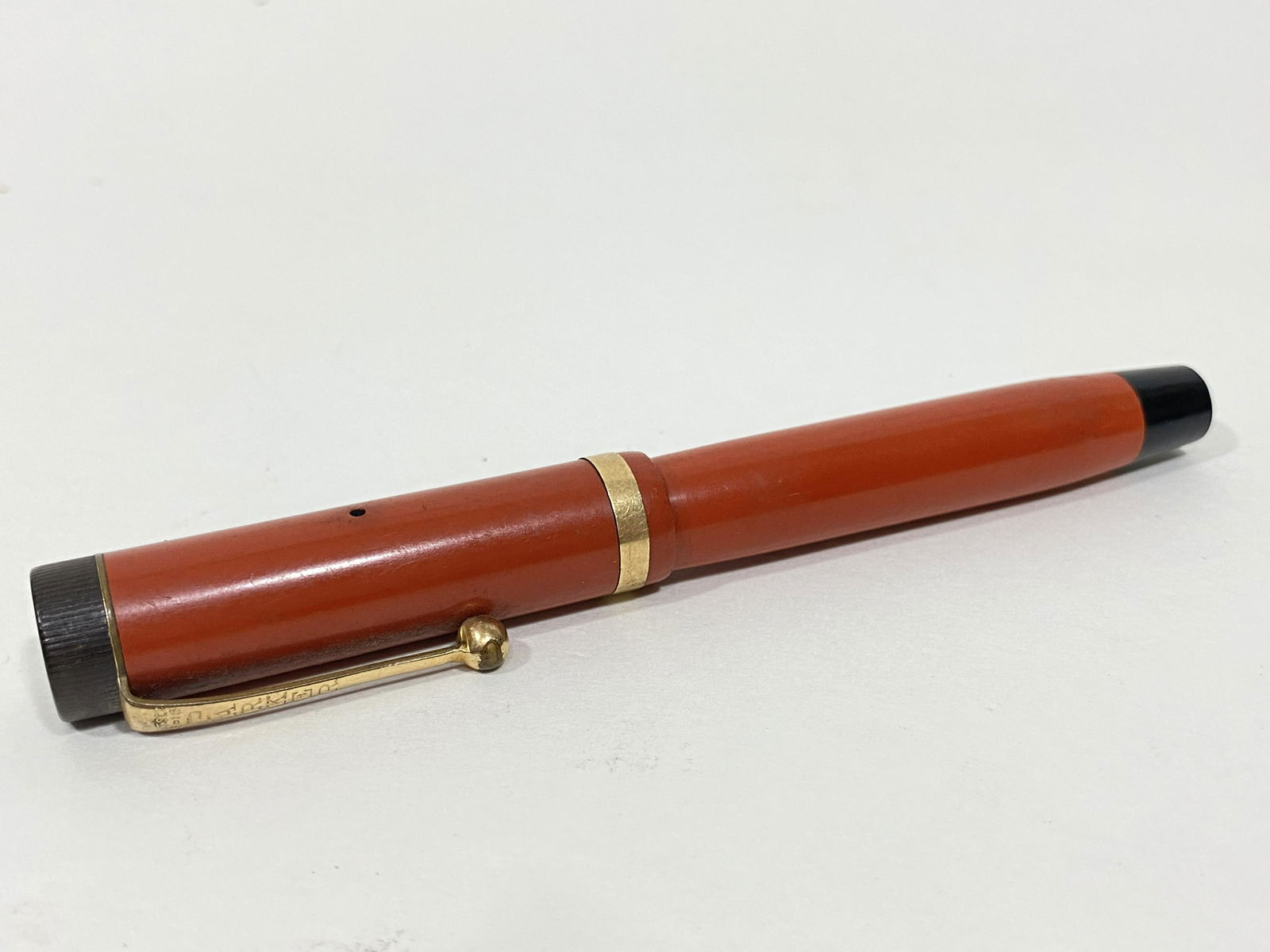 VINTAGE PARKER DUOFOLD BIG RED FOUNTAIN PEN (1 of 5)