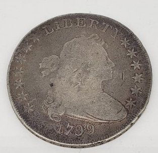 1799 Draped Bust Dollar $1 (1 of 5)