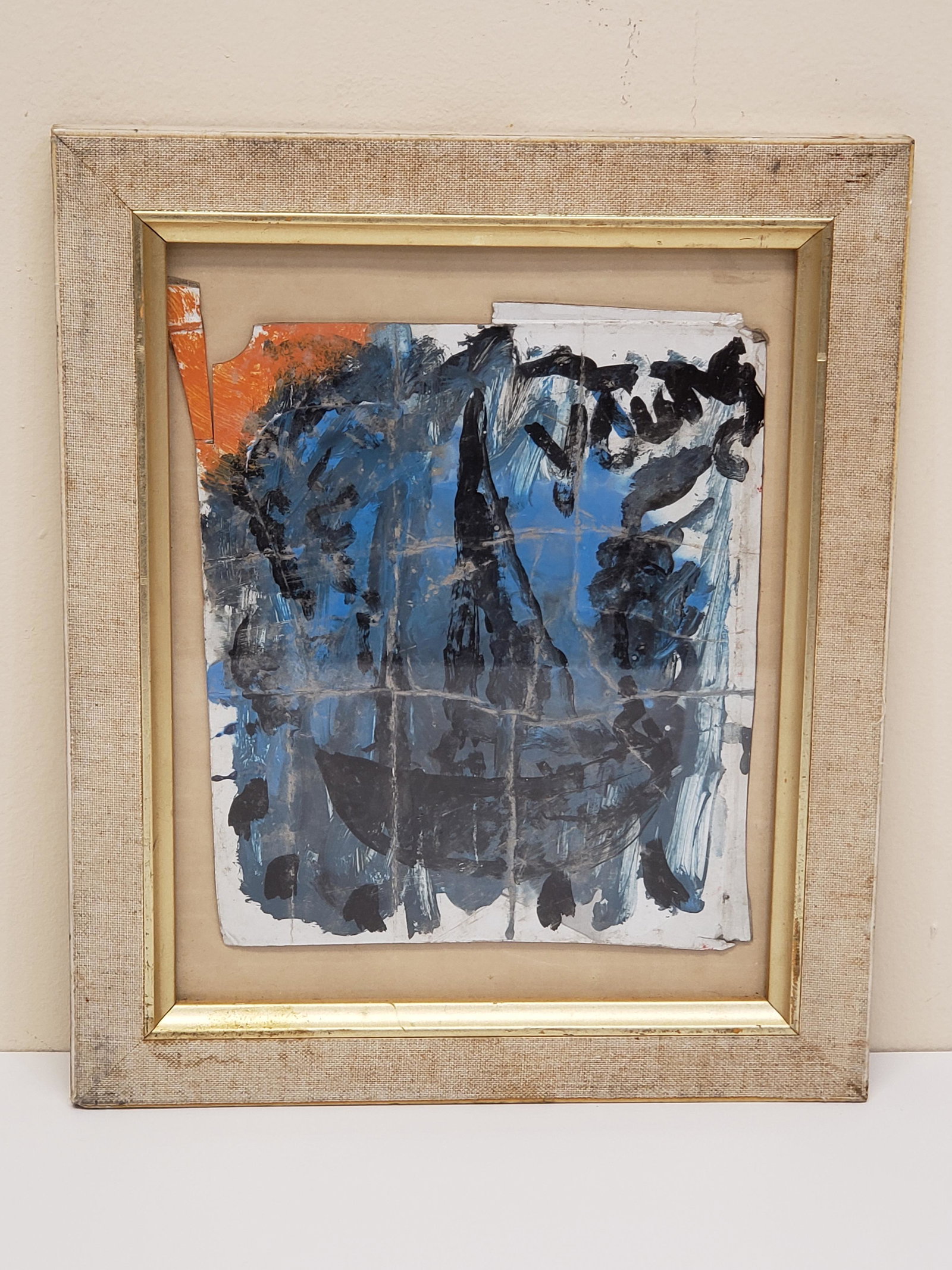 PURVIS YOUNG OIL ON BACK OF A PHOTOGRAPH: PURVIS YOUNG OIL ON BACK OF PHOTOGRAPH 4 3/4" X 7" FRAME 16" X 14" All items Located in Hollywood Florida Warehouse. Thank you for your inquiry about shipping your precious item/items purchased at Puc