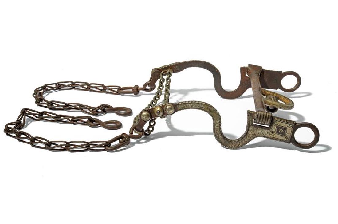 A silver decorated bit (1 of 2)