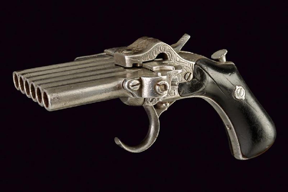 A rare Jarre 'harmonica' pistol