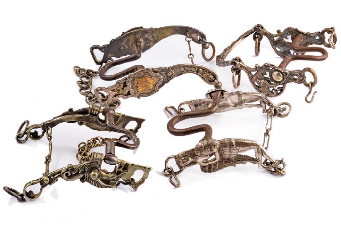 A lot of four horse bits (1 of 5)