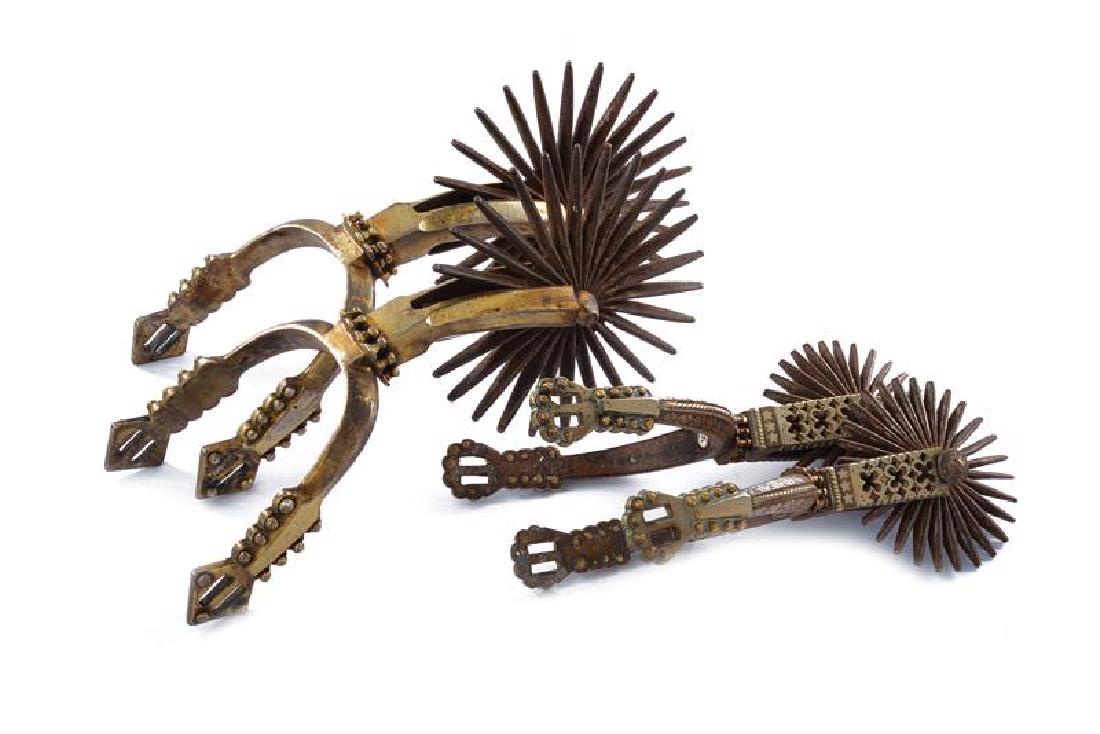 A lot of two pairs of spurs (1 of 3)