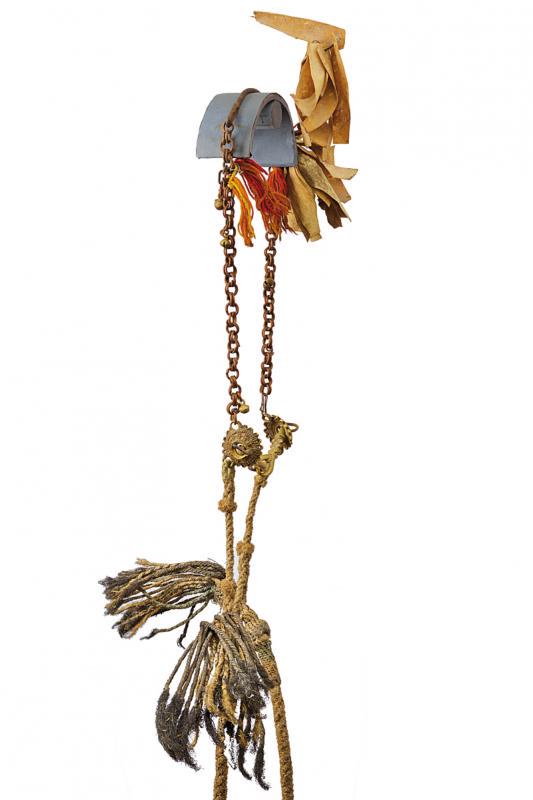 A snaffle bit with bridle (1 of 2)