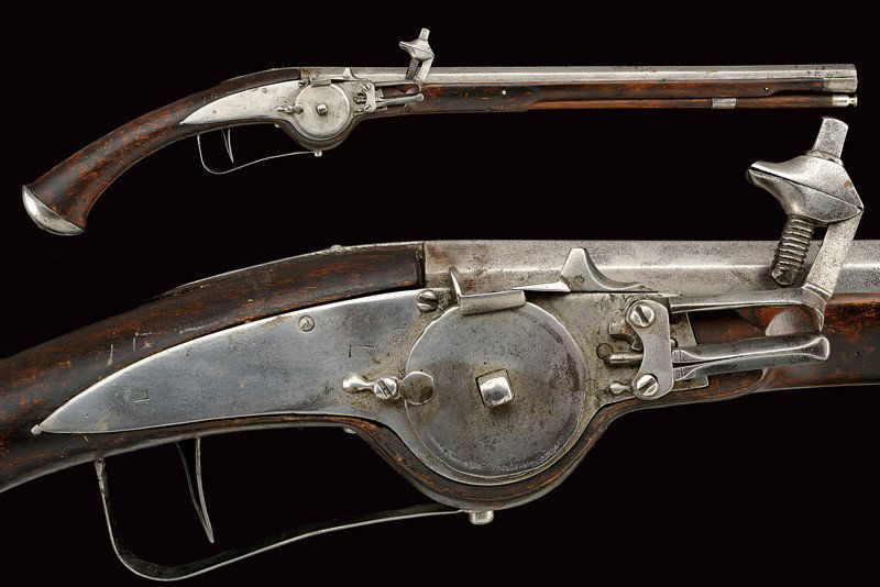 A military wheellock pistol