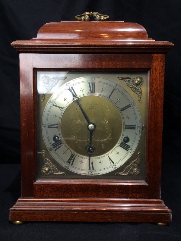 Tiffany & Co mantel clock, "Elliot London". (1 of 10)