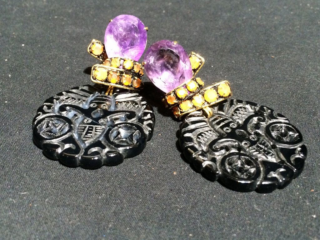 Pair of earrings by Iradj Moini (1 of 5)
