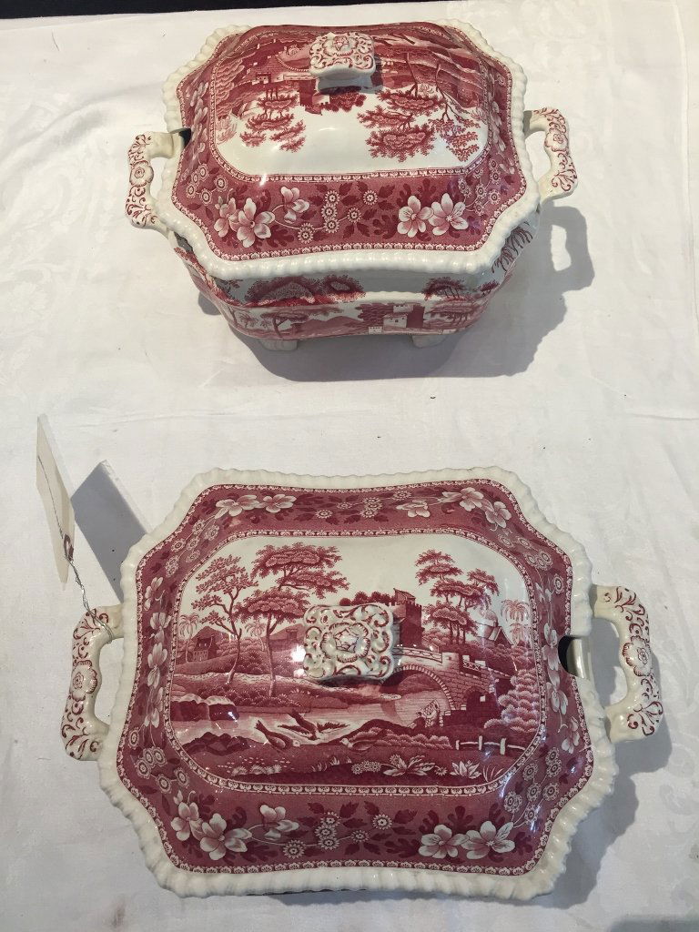 Pair of Copeland Spode tureens (1 of 9)