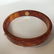 18k, orange bakelite bracelet by Mark Davis