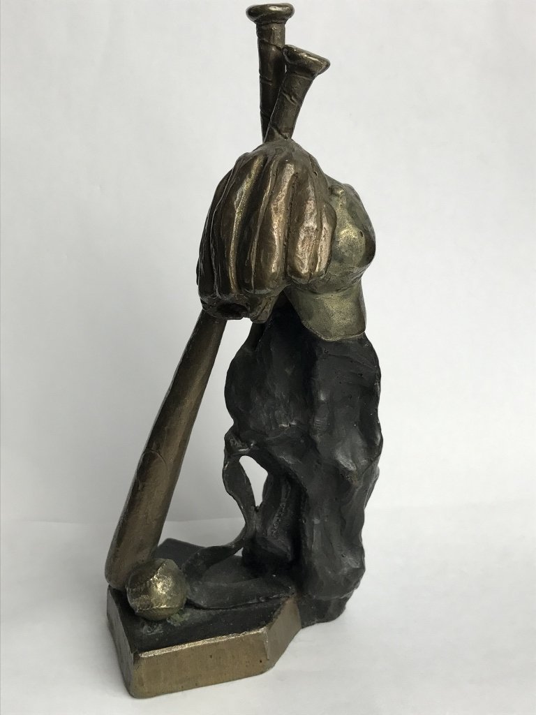 Baseball bronze by Mark Hopkins (1 of 10)