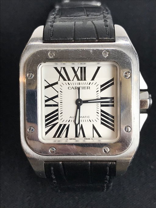 Cartier Watch Santos 100 May 07 2017 David Killen Gallery In Ny