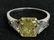 2ct natural yellow diamond ring-GIA