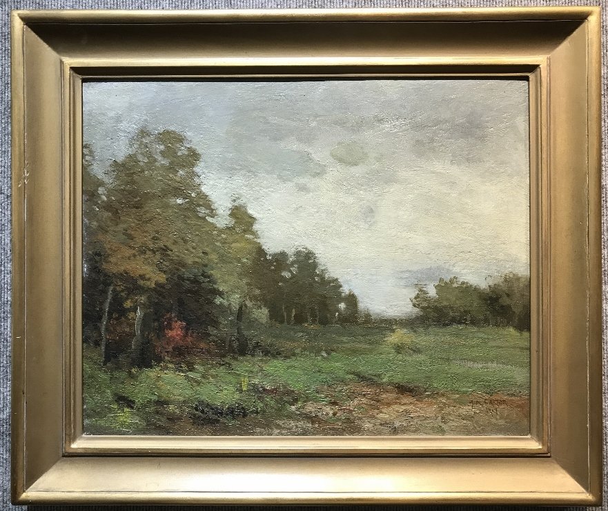 Landscape painting by Fernando Carter(American), 1917 (1 of 4)