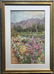 Watercolor of garden by Elizabeth Drake, 1930.