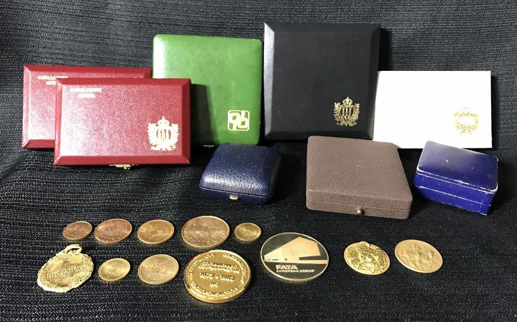 Italian gold coins (1 of 10)