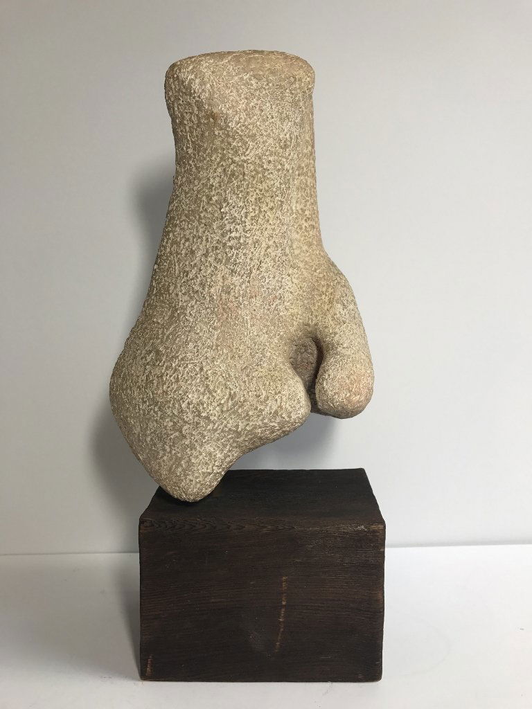 Abstract stone sculpture - Pepperdine Estate (1 of 6)