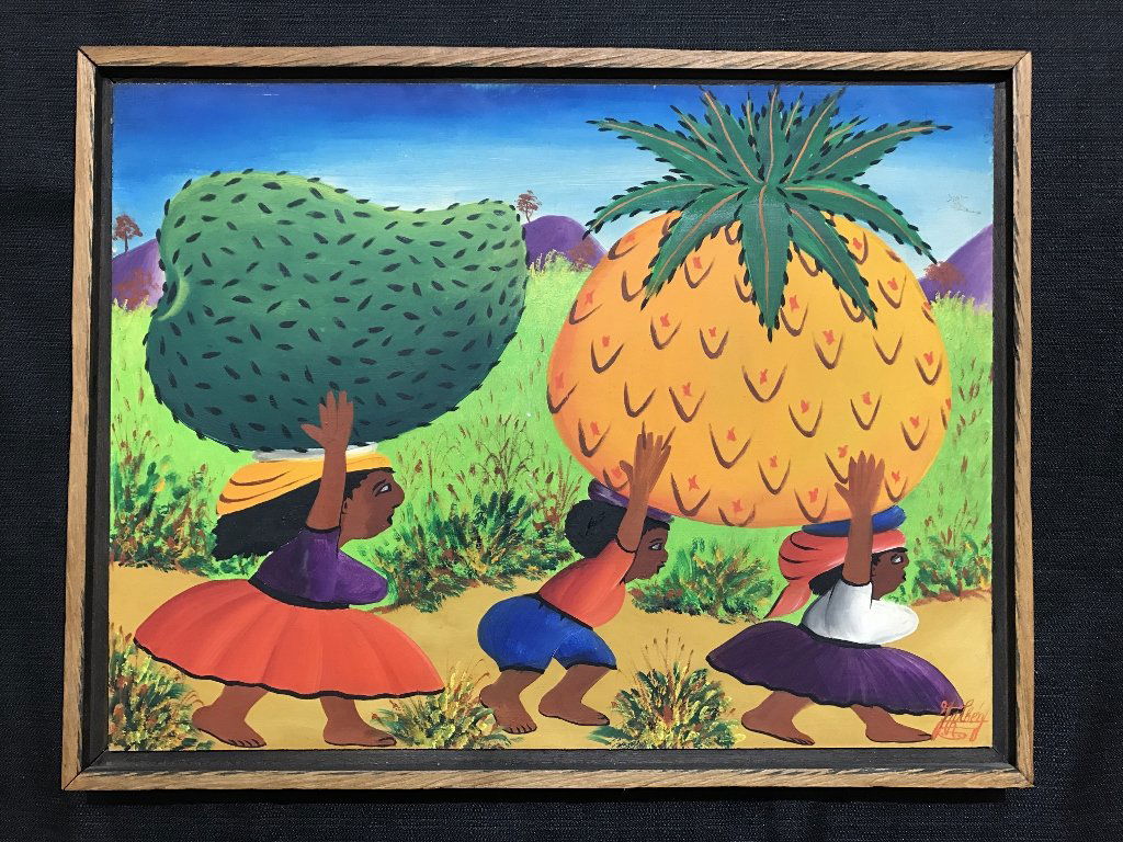 Haitian painting by Jacques Richard Chery (1 of 5)