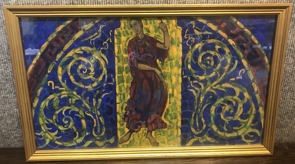 Gouache by Natalia Goncharova-Ambassador (1 of 5)