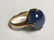 14k cabochon natural star sapphire ring-GIA - 4