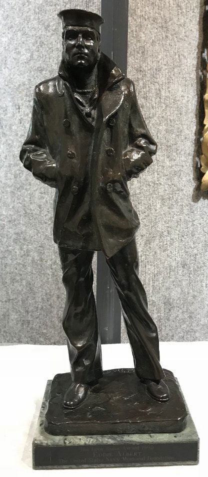 Sailor bronze by Stanley Bleifeld(American 1924) (1 of 9)