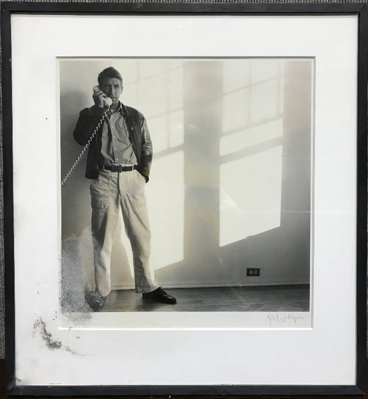Photograph of Norman Fisher by Mapplethorpe: Photograph of Norman Fisher by Robert Mapplethorpe.From Wiki:"Robert Mapplethorpe(November 4, 1946– March 9, 1989) was an American photographer, known for his sensitive yet blunt treatment of contro