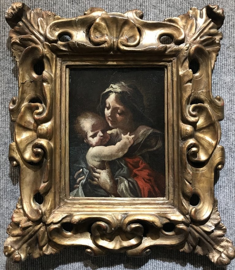 Old Master Painting, Madonna and Child, c.1780-1850 (1 of 5)