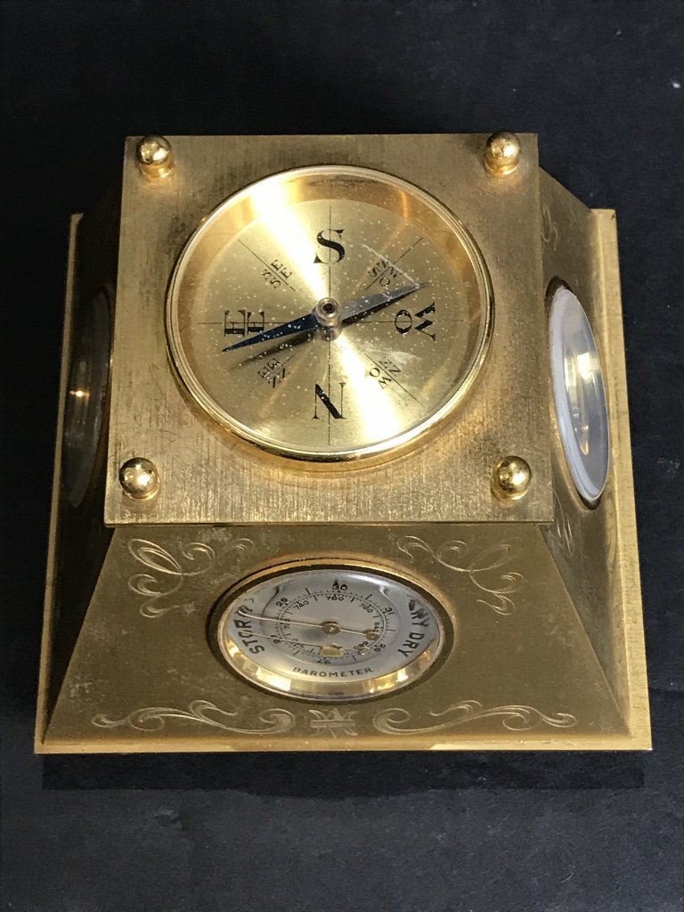 Gubelin desk clock, circa 1965 (1 of 8)