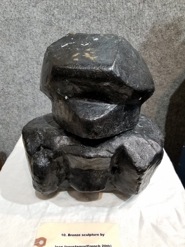 Bronze sculpture by Jean Ipousteguy(French 20th): Bronze sculpture by Jean Ipousteguy(French 20th). 9"x 10".