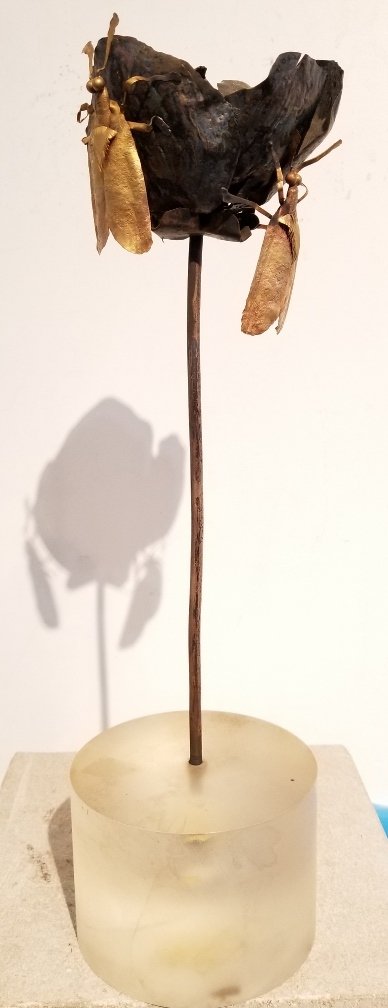 14k gold, sterling silver sculpture by  Xavier Gonzalez (1 of 5)