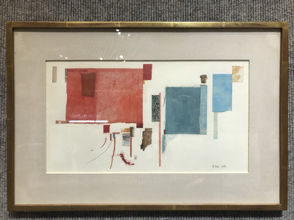 Collage by William Dole, "Hierurgy", 1969 (1 of 7)