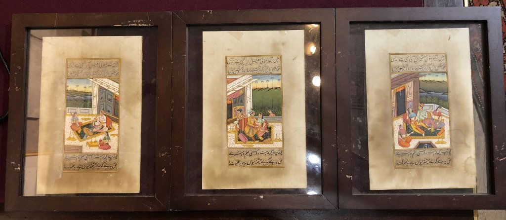 Three Indian or Persian miniatures (1 of 11)