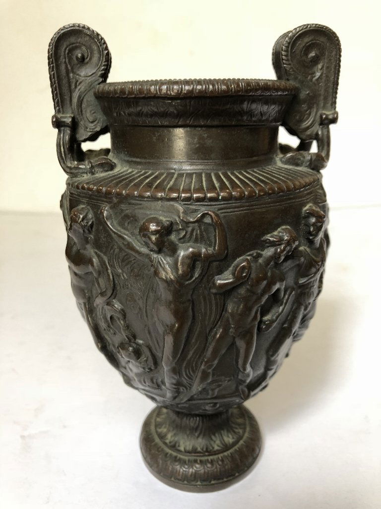 Grand Tour bronze Greek vase, c.1900 (1 of 10)