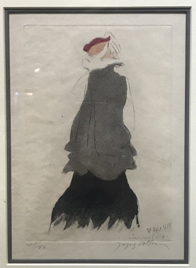 Colored etching by Jacques Villon (1 of 7)