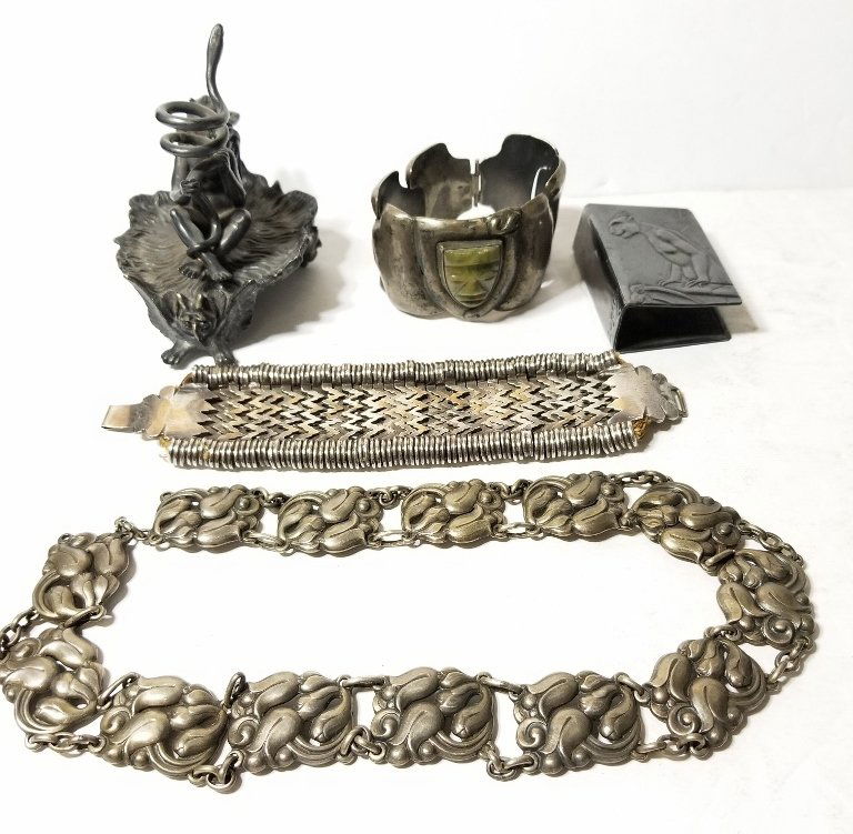 Five silver items, Dr.Horowitz estate, 17.2 t.oz (1 of 16)
