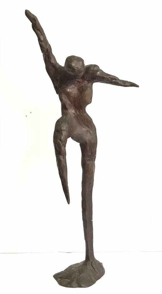 Modern bronze sculpture by John Bray-dancer (1 of 7)