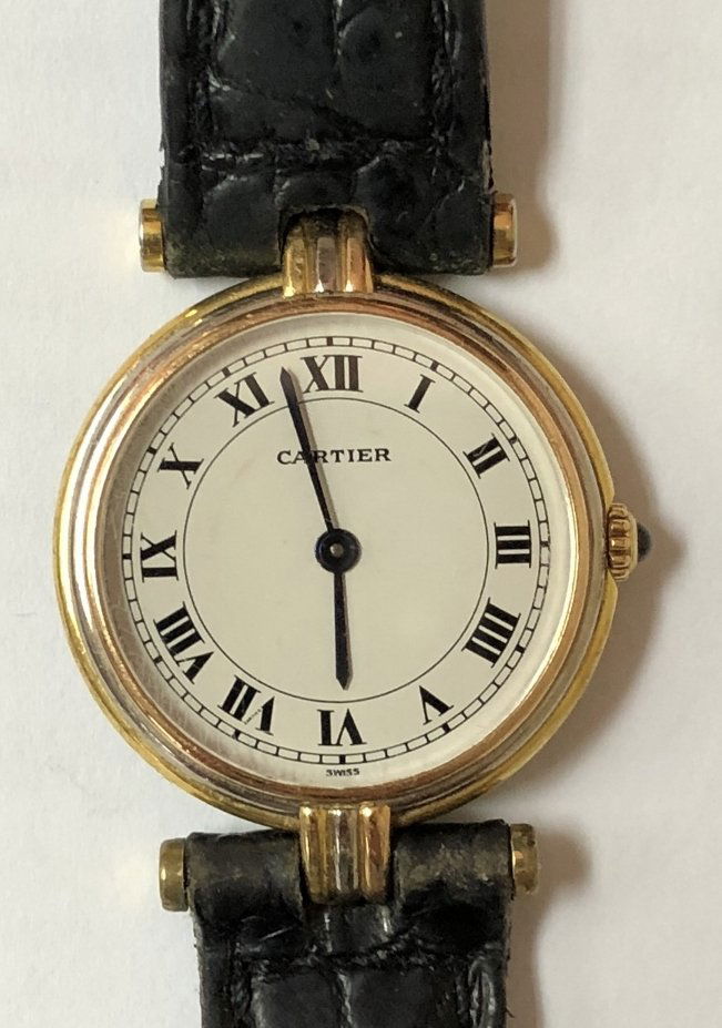 Cartier 18k wristwatch, 13 dwts (1 of 11)