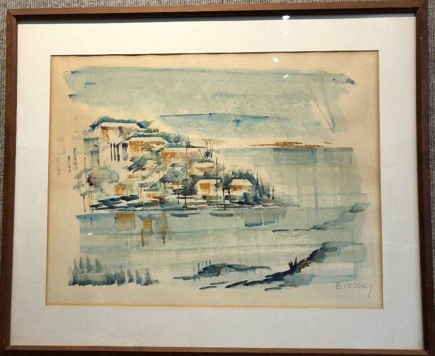 Watercolor by Alfred Birdsey (1 of 8)