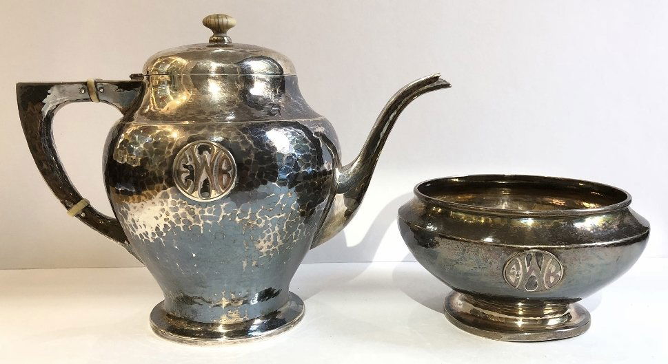 Falick Novick ster coffeepot and sugar,32 t.oz (1 of 15)