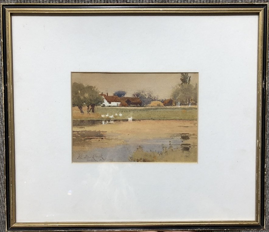 Watercolor by A.E Brockbank (1 of 5)