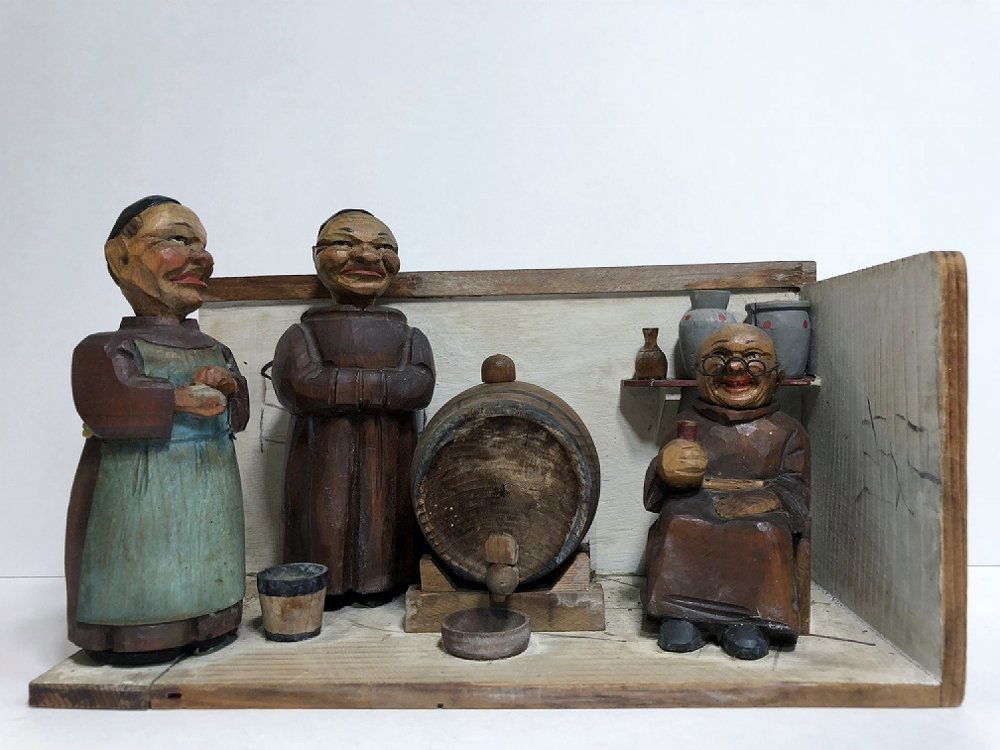 Wood assemblage, bar items, Germany (1 of 6)