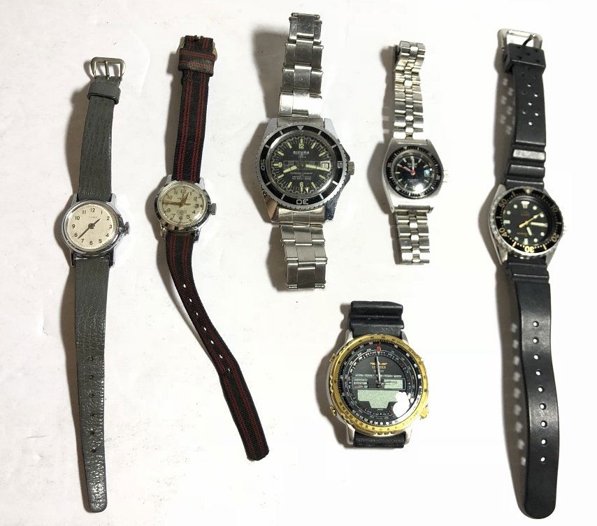 Six miscellaneous watches (1 of 7)